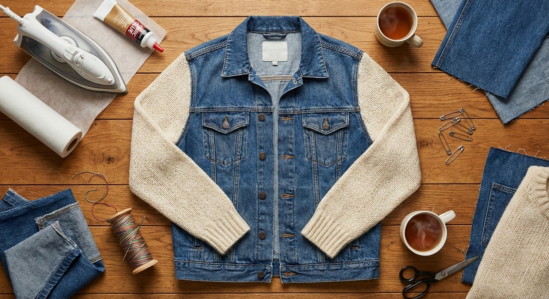 🧵 Upcycling : Transforme tes vieux pulls en pépites (même sans machine)