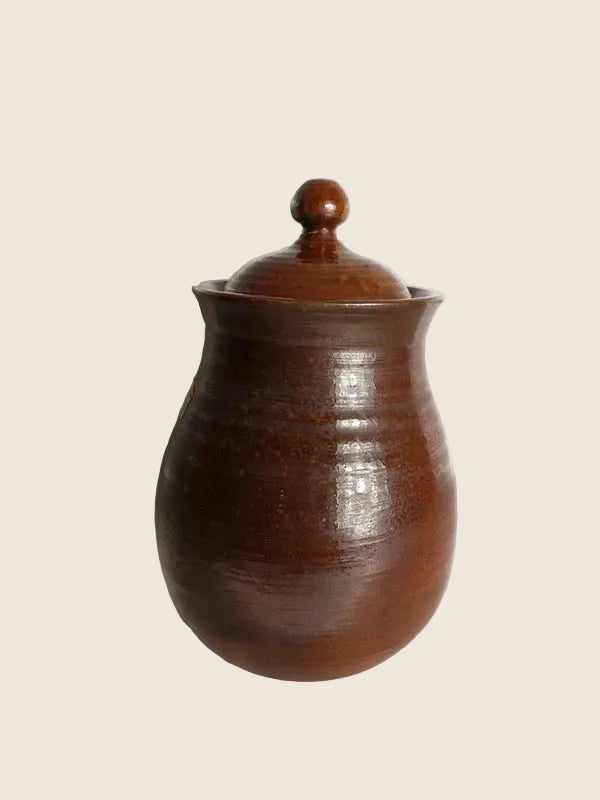 Pot à Confit en Grès avec Couvercle – Lou Calabert (Ardèche, France) - LVR