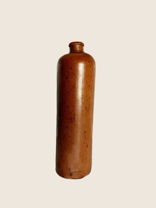 Bouteille en Grès Pyrité – Artisanat Allemand (Circa 1900) 29,5 cm - LVR