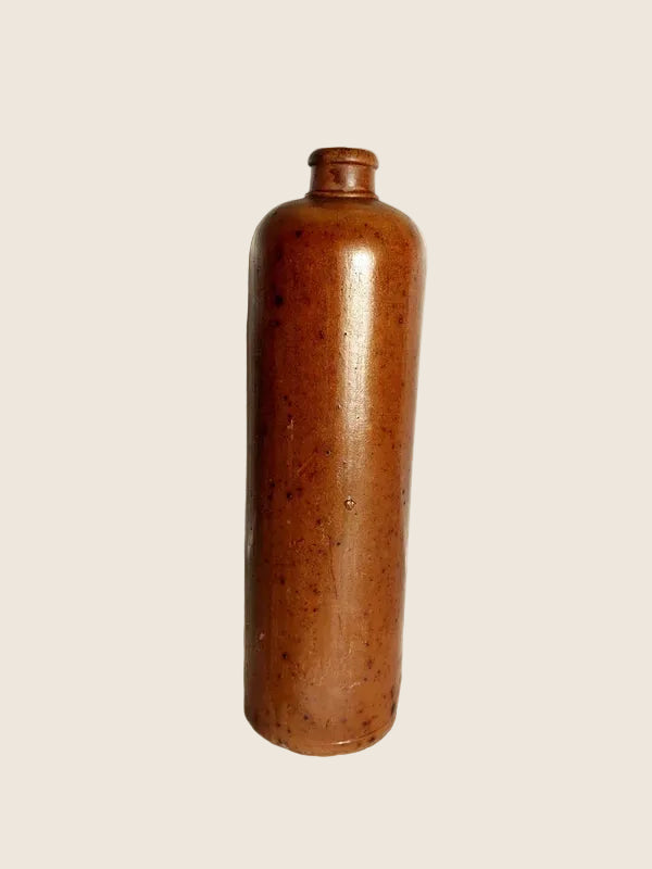Bouteille en Grès Pyrité – Artisanat Allemand (Circa 1900) 29,5 cm - LVR