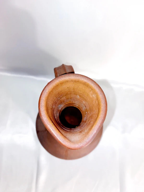Grande Cruche Anthropomorphe en Terre Cuite – Artisanat XIXe Siècle - LVR