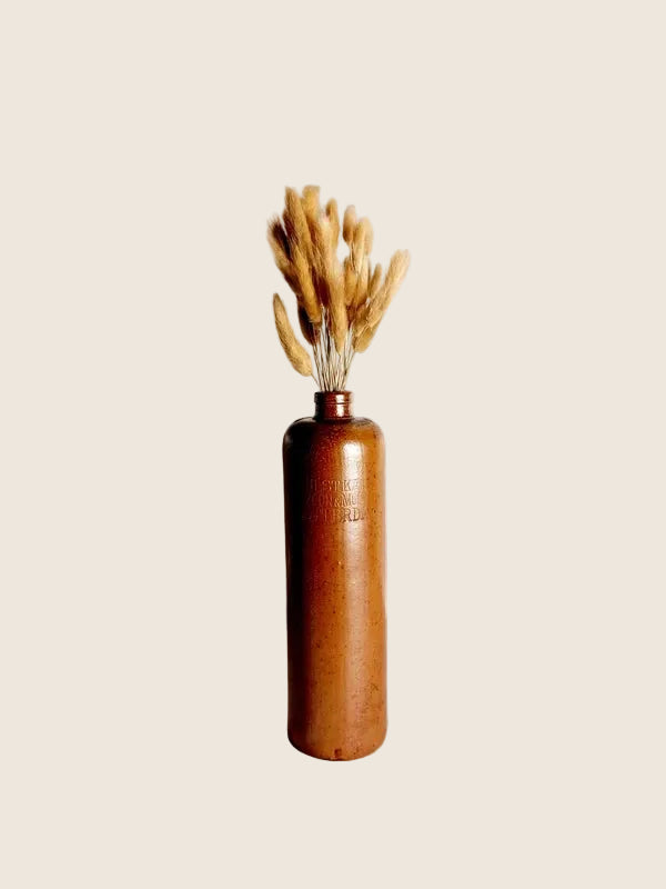Bouteille de Gin Antique en Grès – Hulstkamp & Zoon & Molyn (Rotterdam, 1860-1920) - LVR
