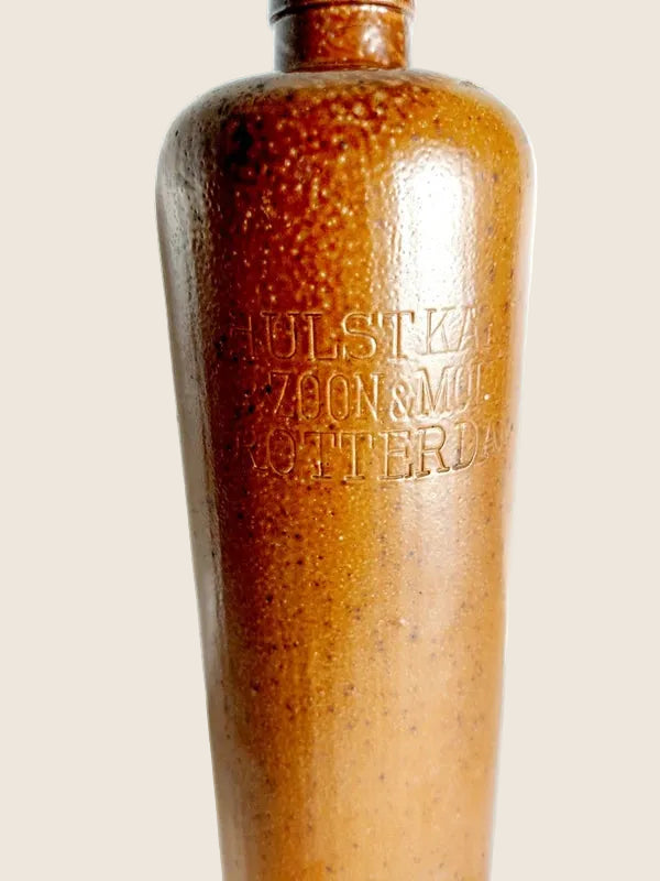 Bouteille de Gin Antique en Grès – Hulstkamp & Zoon & Molyn (Rotterdam, 1860-1920) - LVR