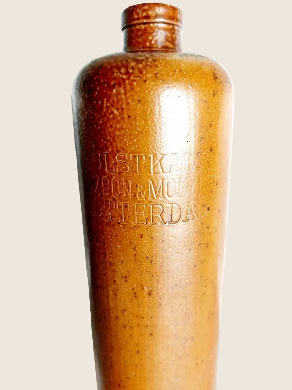 Bouteille de Gin Antique en Grès – Hulstkamp & Zoon & Molyn (Rotterdam, 1860-1920) - LVR