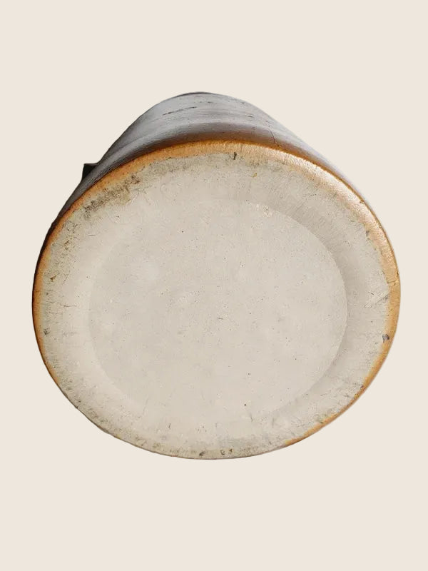 Ancien Saloir Traditionnel en Grès & Terre Cuite – Pièce Massive (3,6 kg) - LVR