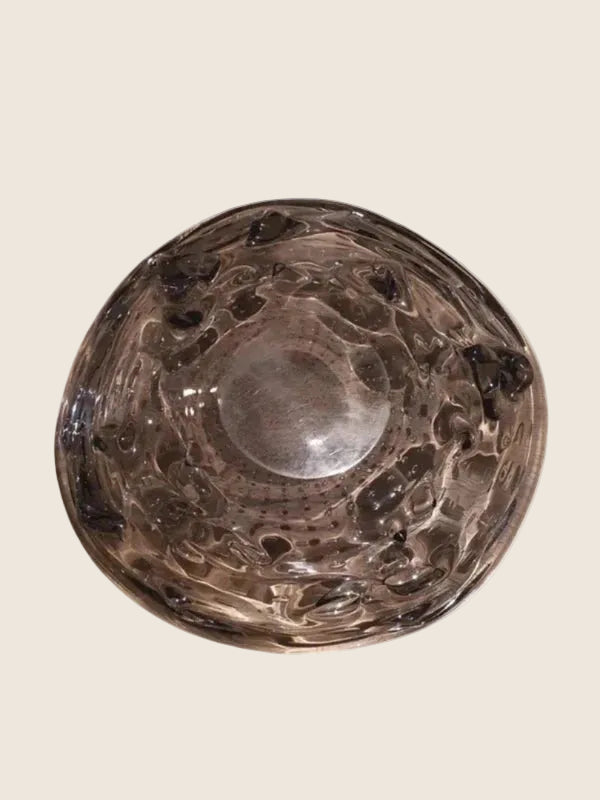 Coupe d'Art Murano Vintage – Verre Soufflé Bullicante 10kg (Années 60) - LVR
