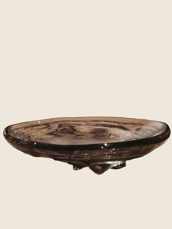 Coupe d'Art Murano Vintage – Verre Soufflé Bullicante 10kg (Années 60) - LVR
