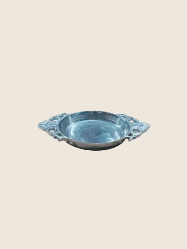 Plateau de Service Artisanal Mexicain en Aluminium Ciselé – Vintage 80s-90s - LVR
