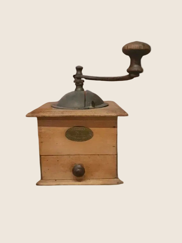 Véritable Moulin à Café Peugeot Frères – Bois Massif Valentigney (Vintage) - LVR