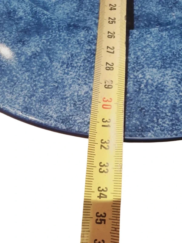 Trio de Plats de Présentation Christofle – Orfèvrerie de Luxe Gris-Bleu (31,5cm) - LVR