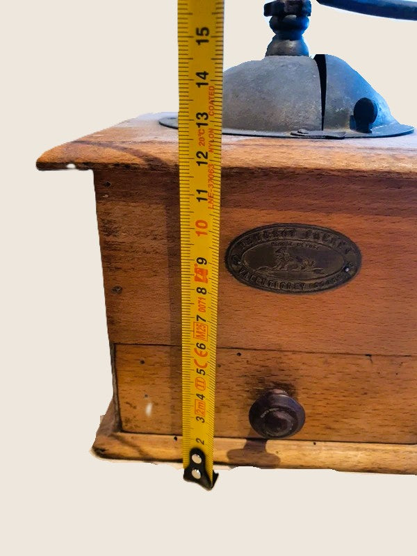 Véritable Moulin à Café Peugeot Frères – Bois Massif Valentigney (Vintage) - LVR