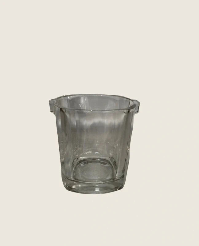 Seau à Glace en Cristal Épais – Verrerie de Reims (Vintage 70s-80s) - LVR