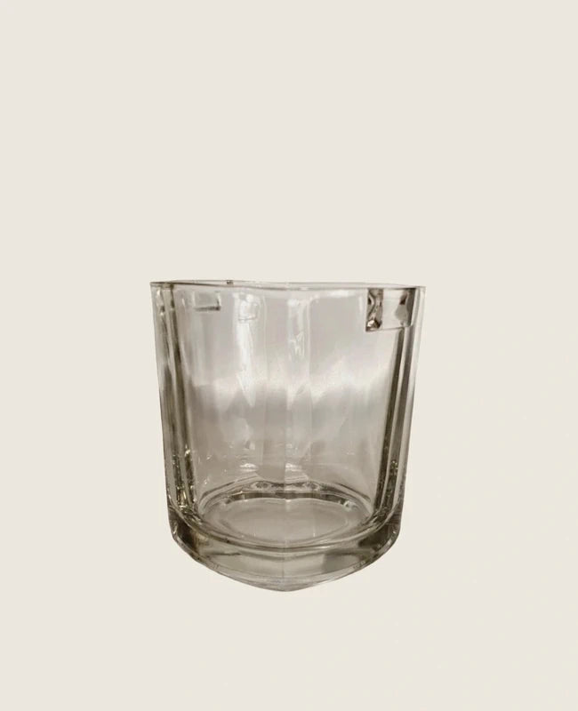 Seau à Glace en Cristal Épais – Verrerie de Reims (Vintage 70s-80s) - LVR