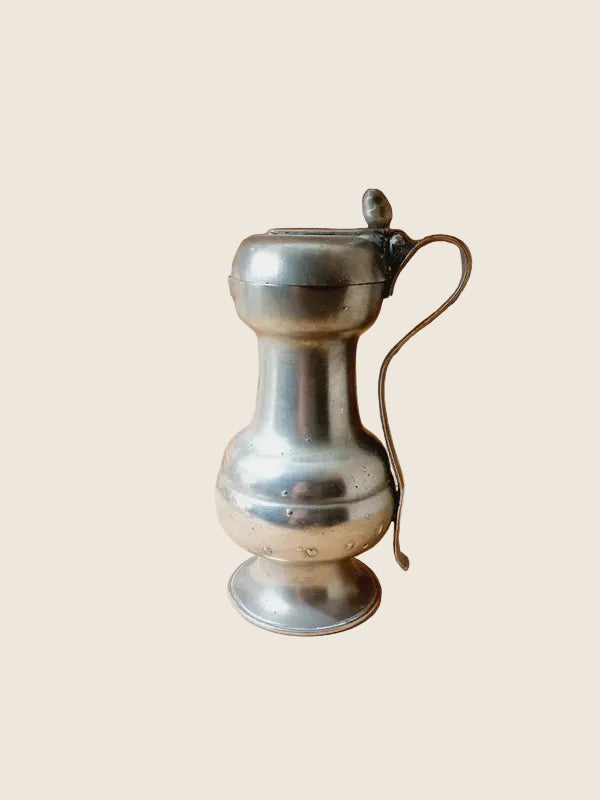 Pichet "Balustre" en Étain Massif – Style Louis XV – Signé CTR France - LVR