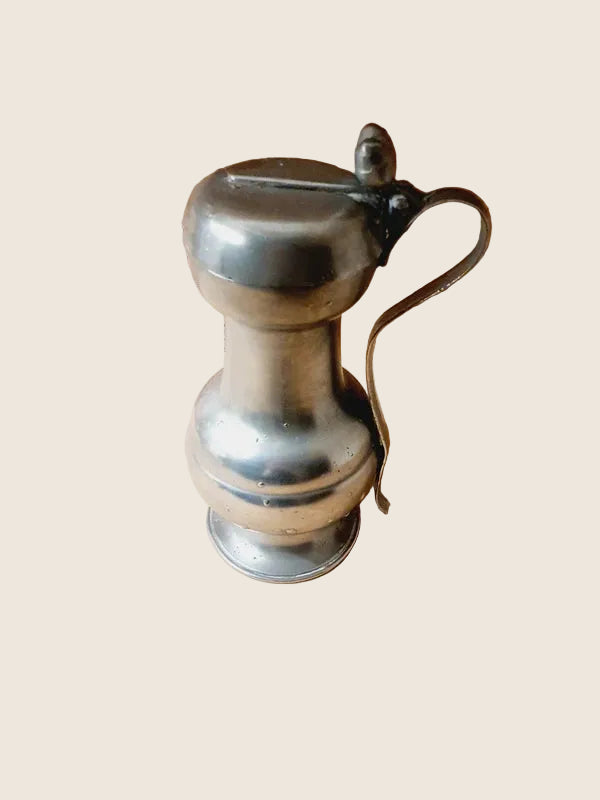 Pichet "Balustre" en Étain Massif – Style Louis XV – Signé CTR France - LVR