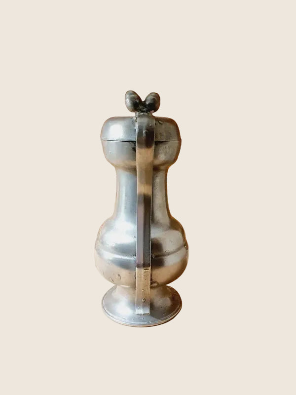 Pichet "Balustre" en Étain Massif – Style Louis XV – Signé CTR France - LVR