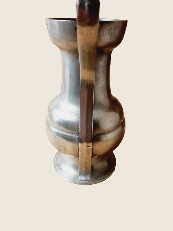 Pichet "Balustre" en Étain Massif – Style Louis XV – Signé CTR France - LVR