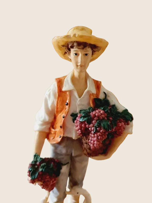 Figurine Vintage "Le Vigneron et ses Oies" – The Leonardo Collection (1991) - LVR