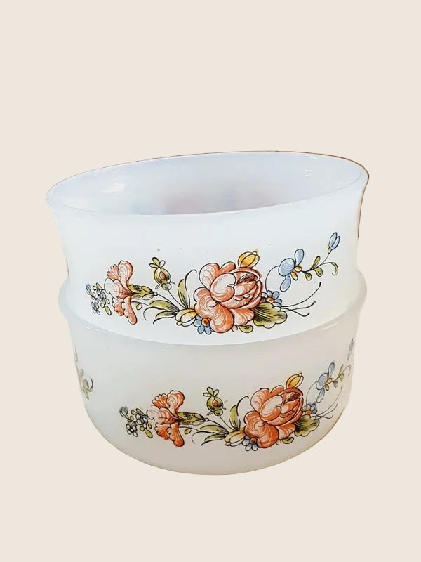 Duo de Ramequins Arcopal "Fruits de France" – Verre Opale Vintage (70s) - LVR