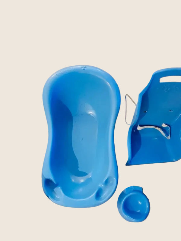 Set Vintage Nenuco : Chaise Haute & Baignoire – Famosa (1980) avec Boîte d'Origine - LVR