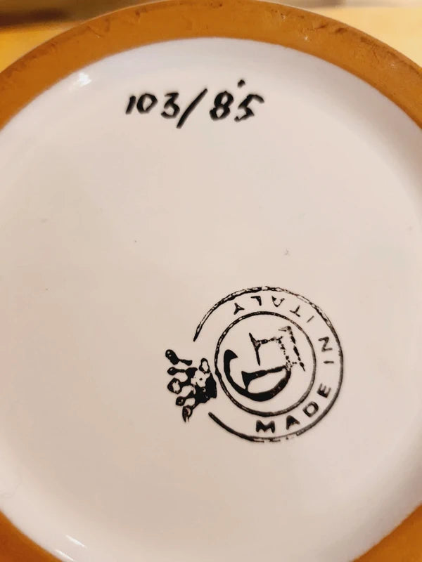 Authentique Pot d'Apothicaire "Origan" – Made in Italy (Années 40) - LVR