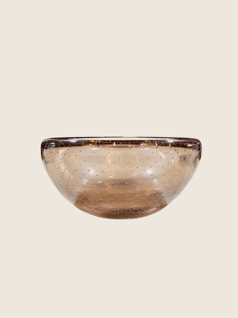 Le Joyau des Tsars : Coupe Val Saint Lambert en Cristal Bullé Rose (3,3 kg) - LVR
