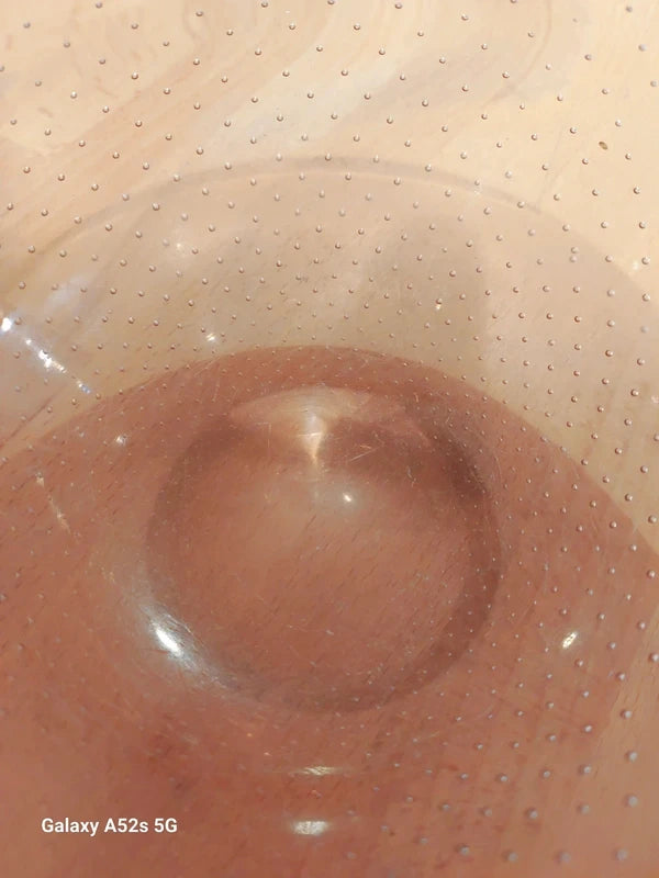 Le Joyau des Tsars : Coupe Val Saint Lambert en Cristal Bullé Rose (3,3 kg) - LVR