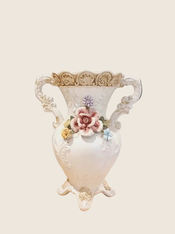 Vase Médicis Capodimonte : Le Romantisme de la Porcelaine Italienne 🌸🇮🇹 - LVR