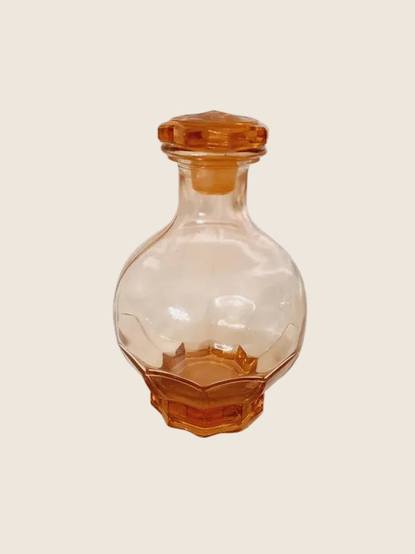 Carafe "Apricot Sunset" : La Douceur du Verre Rose-Orangé (60-70's) - LVR