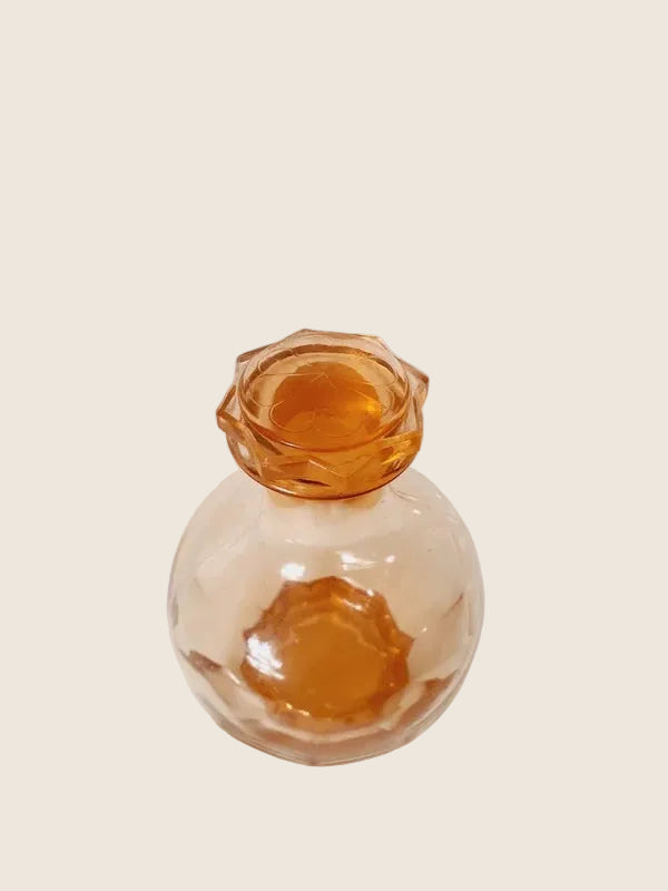 Carafe "Apricot Sunset" : La Douceur du Verre Rose-Orangé (60-70's) - LVR