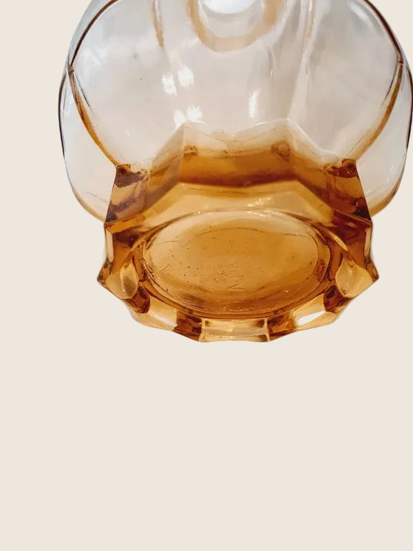 Carafe "Apricot Sunset" : La Douceur du Verre Rose-Orangé (60-70's) - LVR