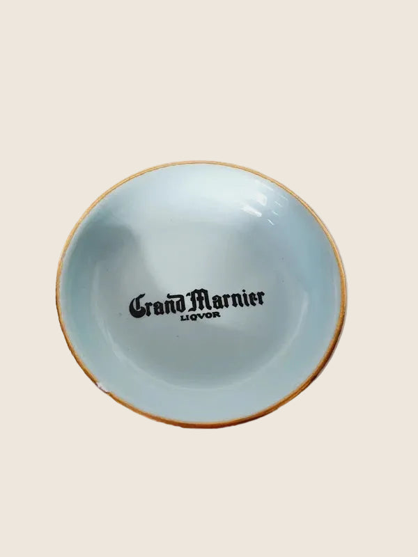 Coupelle "Grand Marnier" Vintage : Bleu Poudré & Liseré Doré (60-70's) 🍊 - LVR