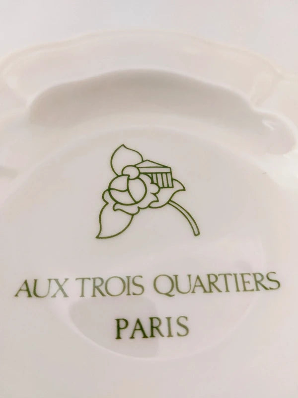 Coupelle Bernardaud "Aux Trois Quartiers" : L'Élégance de la Madeleine (1930) - LVR