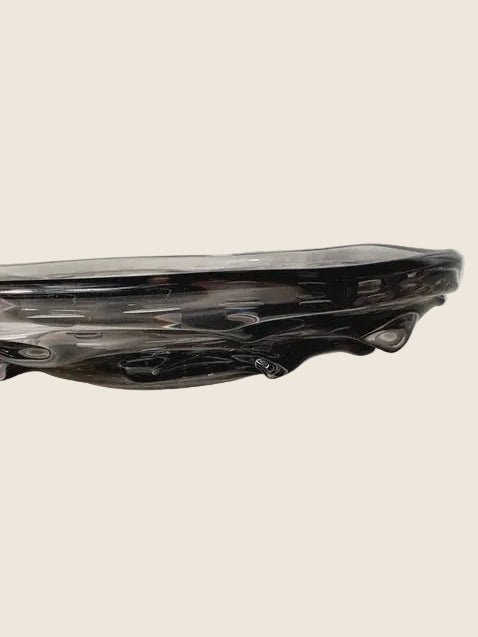 Coupe d'Art Murano Vintage – Verre Soufflé Bullicante 10kg (Années 60) - LVR