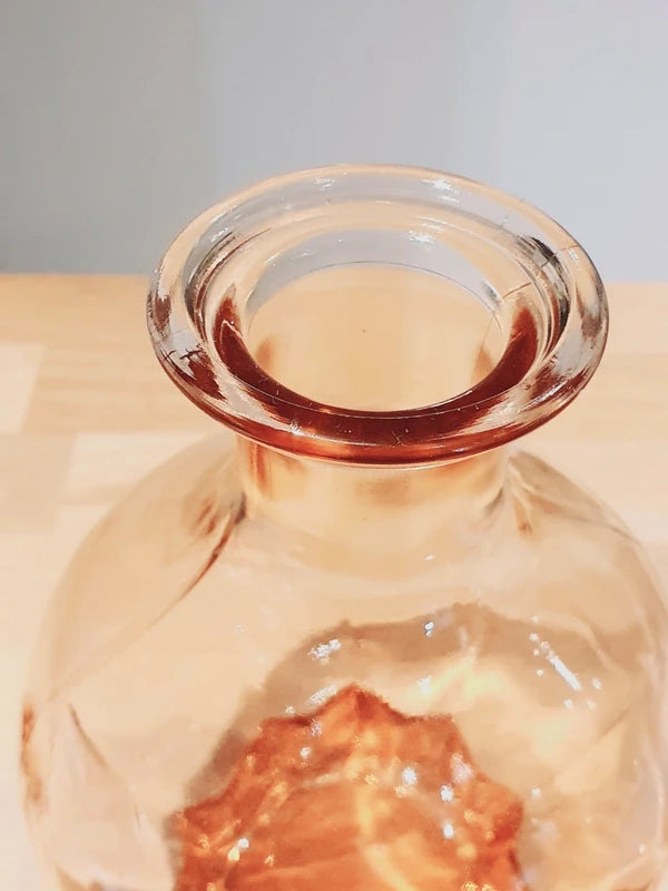 Carafe "Apricot Sunset" : La Douceur du Verre Rose-Orangé (60-70's) - LVR