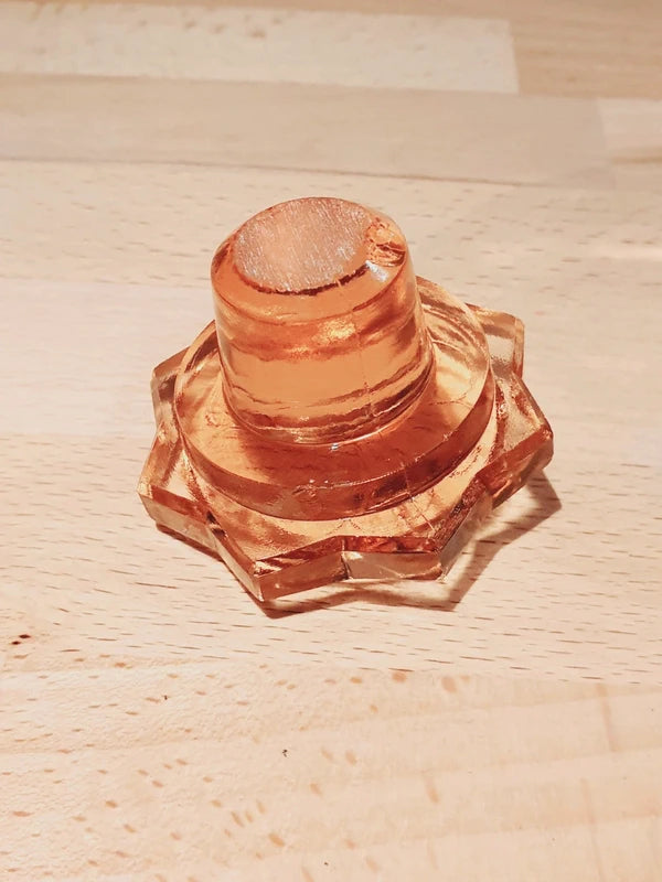 Carafe "Apricot Sunset" : La Douceur du Verre Rose-Orangé (60-70's) - LVR