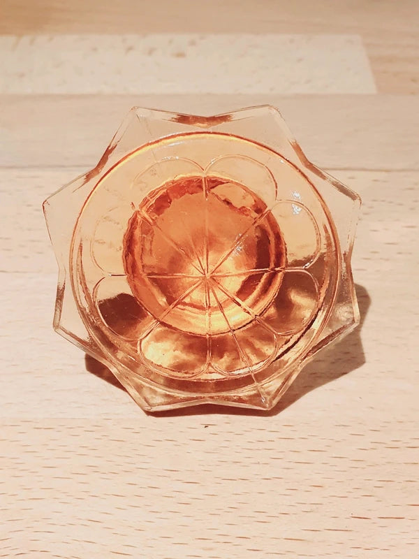 Carafe "Apricot Sunset" : La Douceur du Verre Rose-Orangé (60-70's) - LVR
