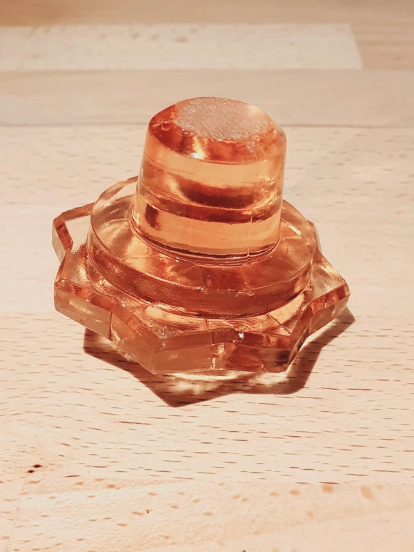 Carafe "Apricot Sunset" : La Douceur du Verre Rose-Orangé (60-70's) - LVR