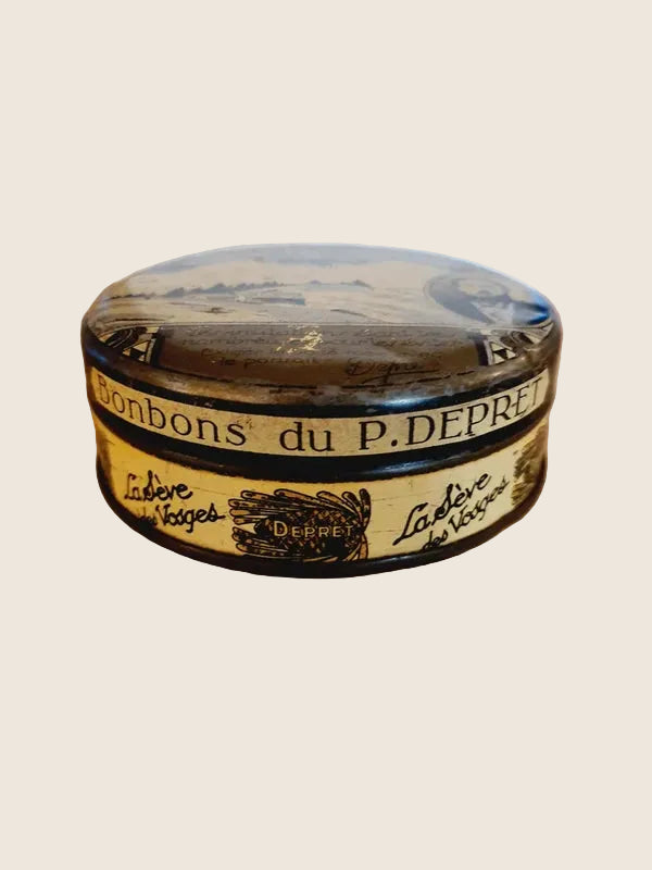 Boîte Antique "La Sève des Vosges" : Trésor de l'Herboristerie Depret (1910-1930) 🌲 - LVR