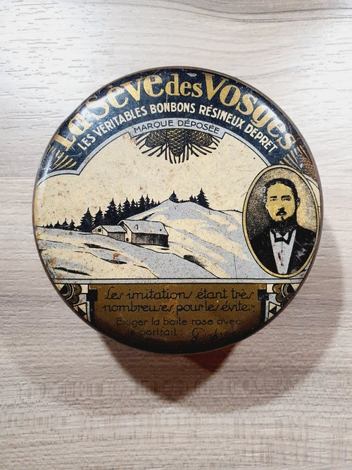 Boîte Antique "La Sève des Vosges" : Trésor de l'Herboristerie Depret (1910-1930) 🌲 - LVR