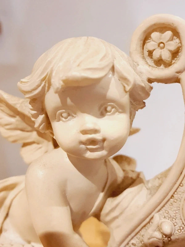 Pendulette "Chérubins Musiciens" : L'Esprit Louis XVI et Shabby Chic - LVR