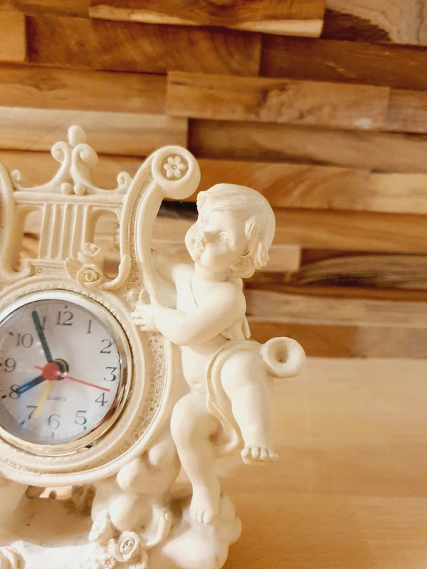 Pendulette "Chérubins Musiciens" : L'Esprit Louis XVI et Shabby Chic - LVR