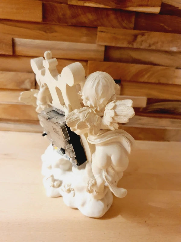 Pendulette "Chérubins Musiciens" : L'Esprit Louis XVI et Shabby Chic - LVR