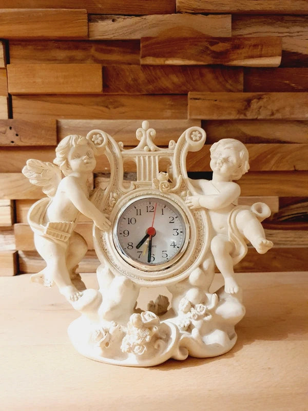 Pendulette "Chérubins Musiciens" : L'Esprit Louis XVI et Shabby Chic - LVR
