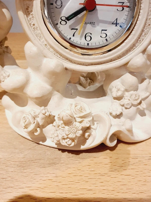 Pendulette "Chérubins Musiciens" : L'Esprit Louis XVI et Shabby Chic - LVR