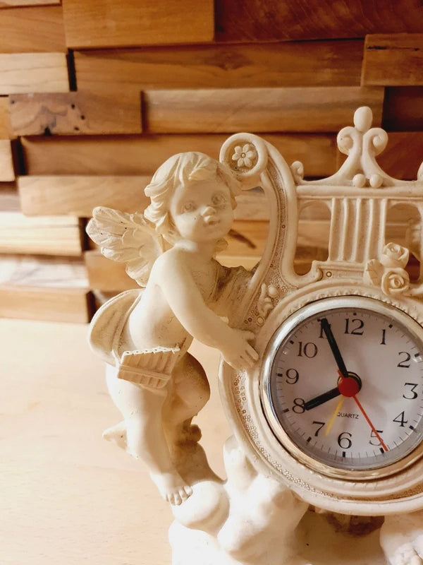 Pendulette "Chérubins Musiciens" : L'Esprit Louis XVI et Shabby Chic - LVR
