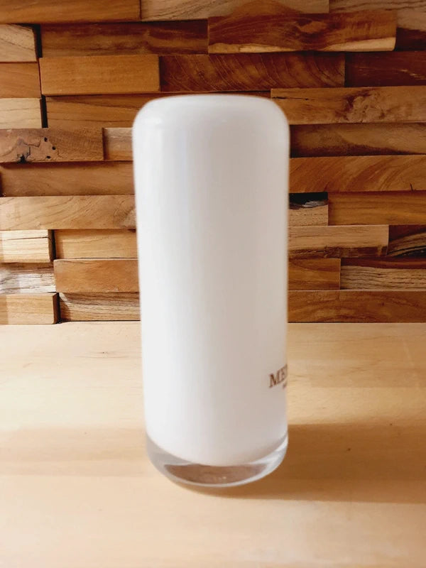 Vase Cylindre Blanc Memo Paris - Porcelaine Luxe - Décoration Minimaliste Haute Parfumerie - 16cm - LVR