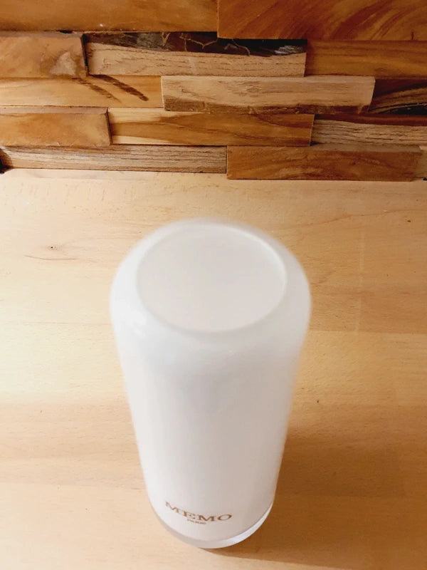 Vase Cylindre Blanc Memo Paris - Porcelaine Luxe - Décoration Minimaliste Haute Parfumerie - 16cm - LVR