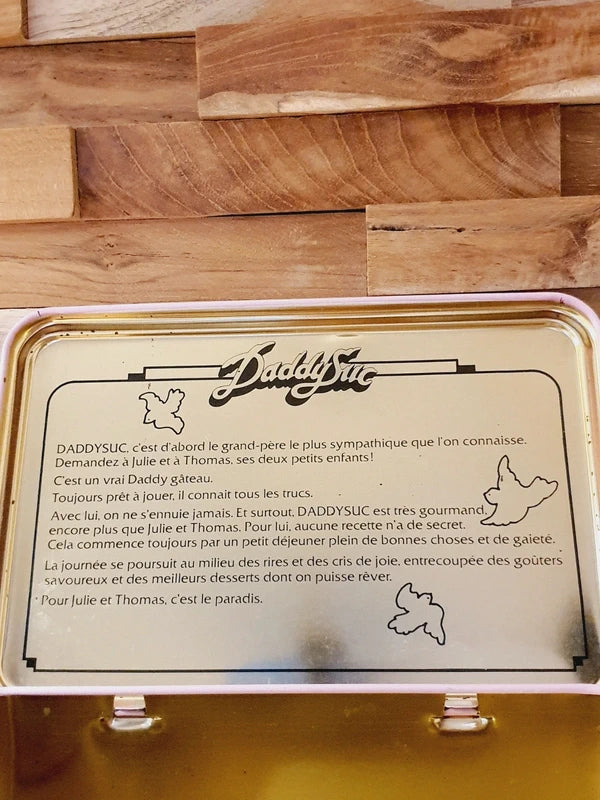 Boîte à Sucre Vintage "Papy Daddy" : Icône Pop des Années 80 - LVR