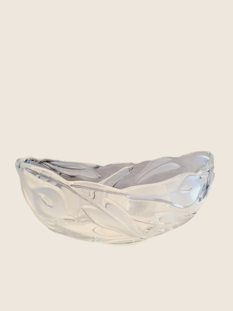 Bol Sculptural Mikasa "Arums" Callas : L'Élégance Botanique (70-80's) - LVR